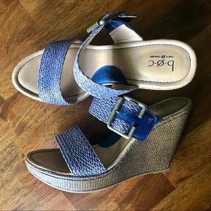 BOC by Born Blue Wedge Sandals